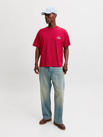 JACK & JONES Shirt in Red