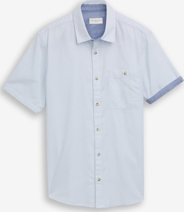 TOM TAILOR Риза в синьо: отпред