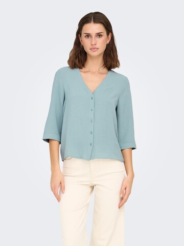 JDY Blouse 'JDYCapote' in Blue: front