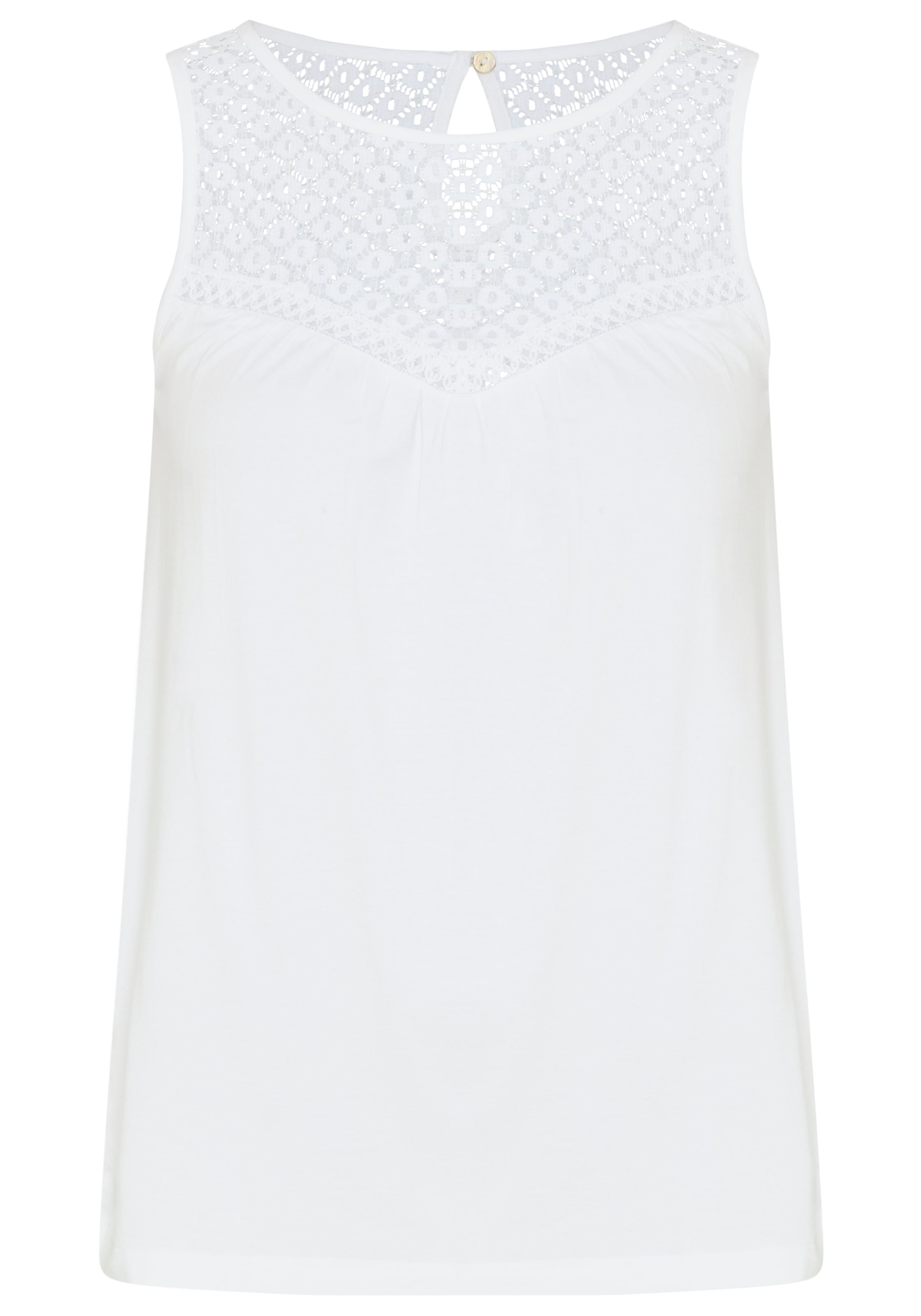 Tamaris Top in White: front