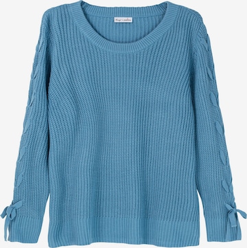 sheego by Joe Browns Pullover in Blau: predná strana