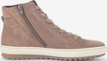 GABOR High-Top Sneakers in Brown