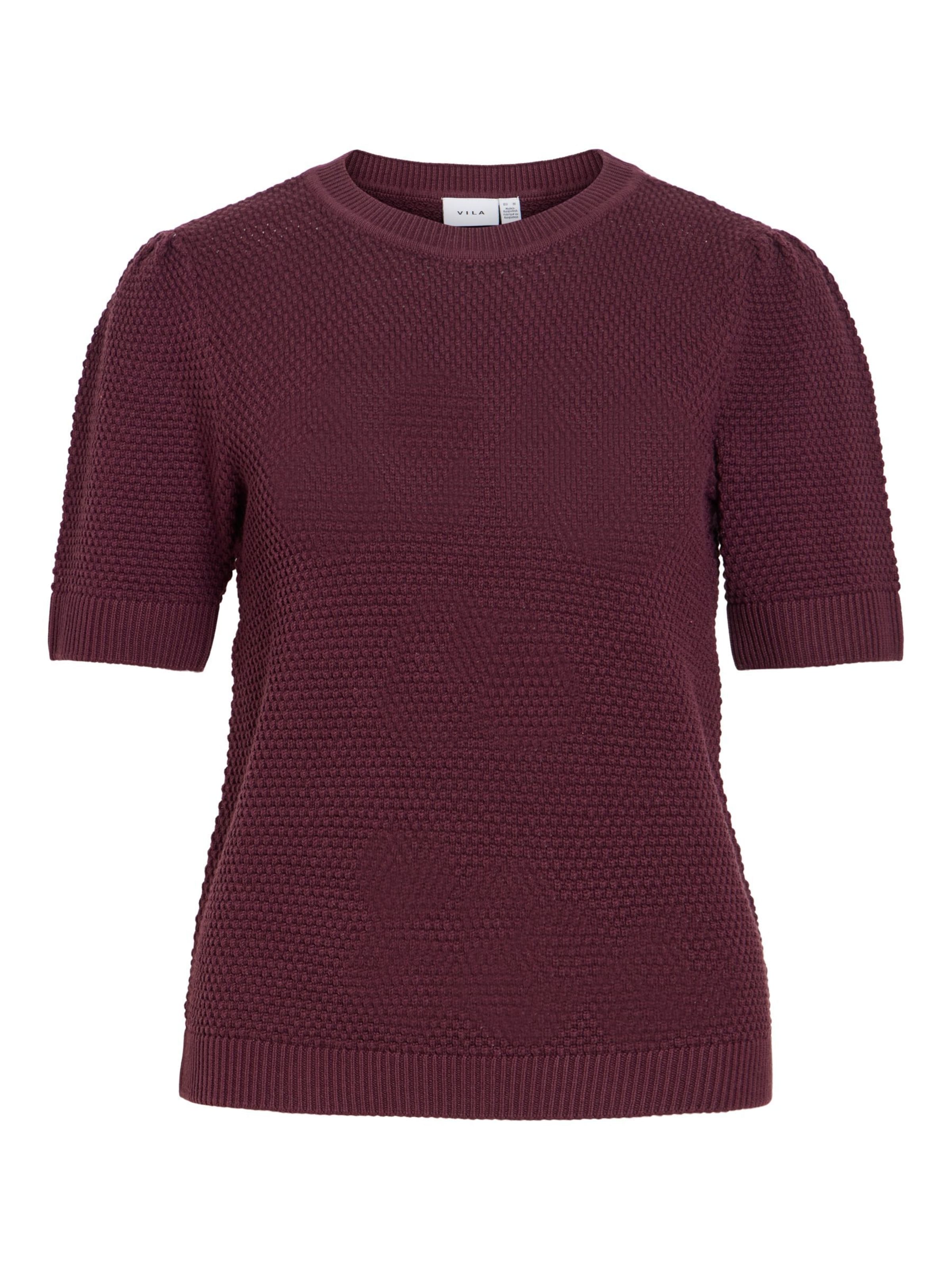 VILA Sweater 'VIDalo' in Red: front