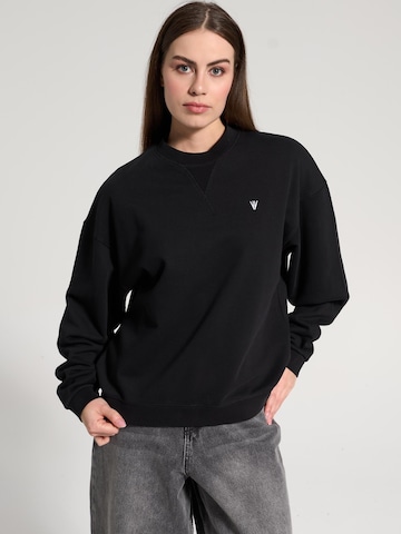 NOWIHT Sweatshirt 'Melisande' in Zwart