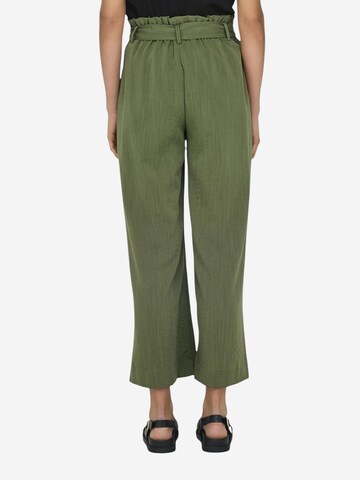 Wide leg Pantaloni 'Onlmarsa Solid Paperbag Wvn Noos 15269628' di ONLY in verde