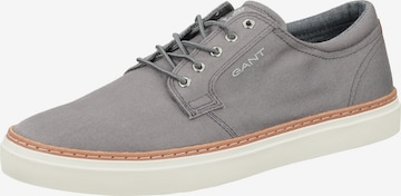 GANT Athletic Lace-Up Shoes in Grey: front