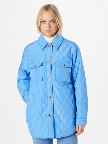 PIECES Prehodna jakna 'Taylor' | modra barva: sprednja stran