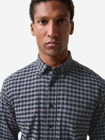 BOGNER Regular fit Button Up Shirt 'Timt' in Blue