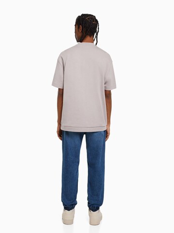 Bershka Tapered Farmer - kék