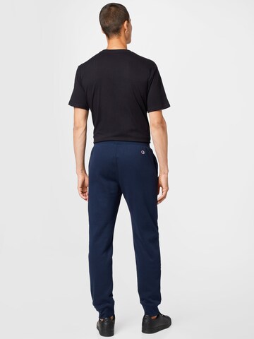 Tapered Pantaloni de la Champion Authentic Athletic Apparel pe albastru