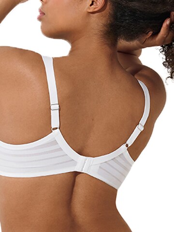 Lisca T-shirt Bra 'Alegra' in White