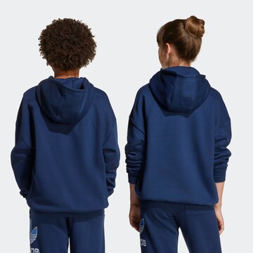 mėlyna ADIDAS ORIGINALS Megztinis be užsegimo 'TREFOIL'