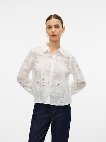 VERO MODA Bluse‌‌‌‌‌‌‌ in Weiß