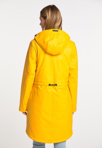 Schmuddelwedda Between-Seasons Coat in Yellow