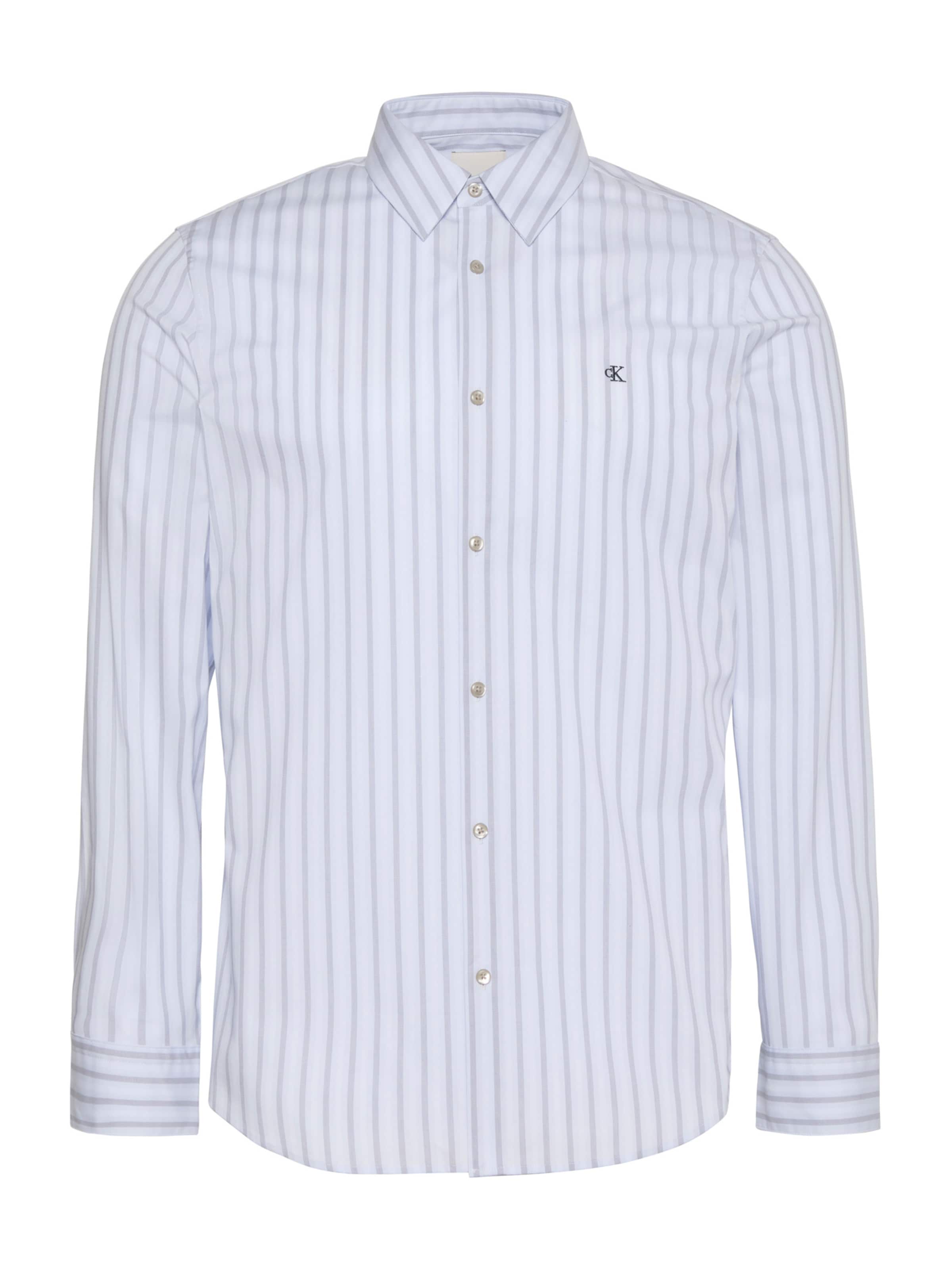 Calvin Klein Košulja u golublje plava / bijela, Pregled proizvoda