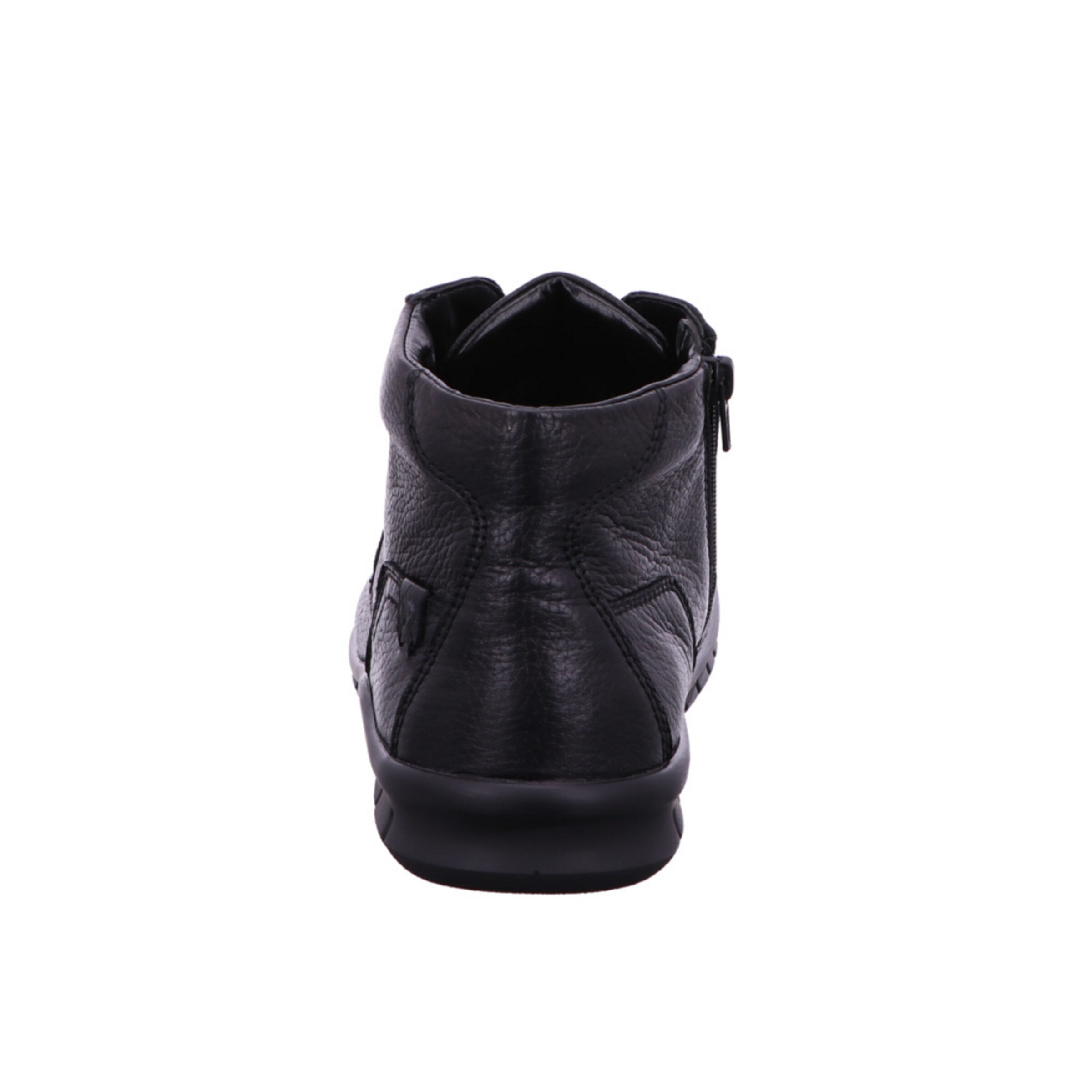 WALDLÄUFER Schnürboots in Schwarz