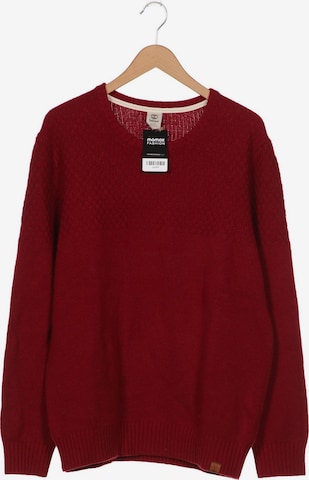 TIMBERLAND Pullover XL in Rot: predná strana