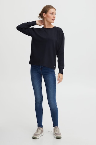 Oxmo Sweatshirt 'Pea' in Schwarz