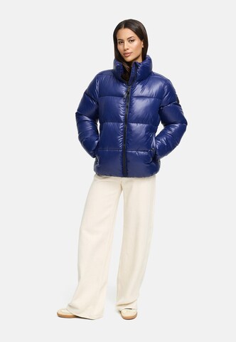 MARIKOO Winter Jacket 'Hazalee 16' in Blue