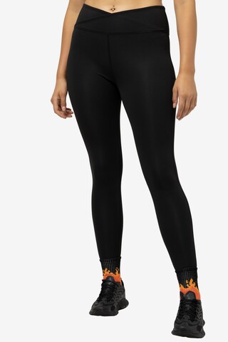 Studio Untold Skinny Leggings in Zwart: voorkant