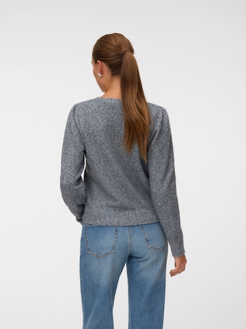 VERO MODA Gebreid vest 'VMDoffy' in Grijs