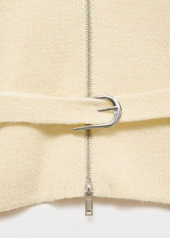 MANGO Strickjacke in Beige