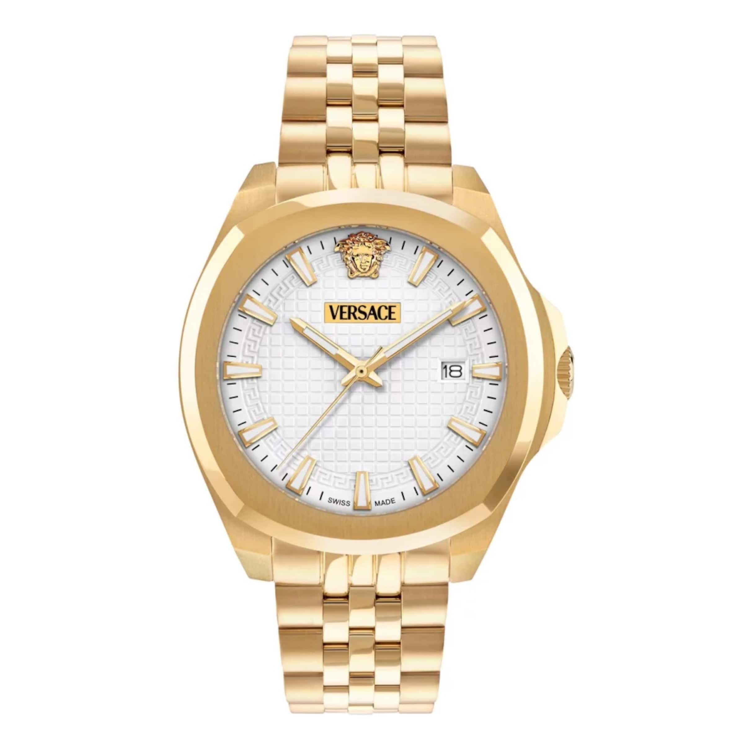 VERSACE Analoog horloge in de kleur Goud / Wit, Productweergave