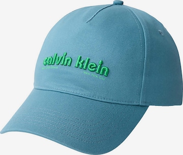 Calvin Klein Cap in Green: front
