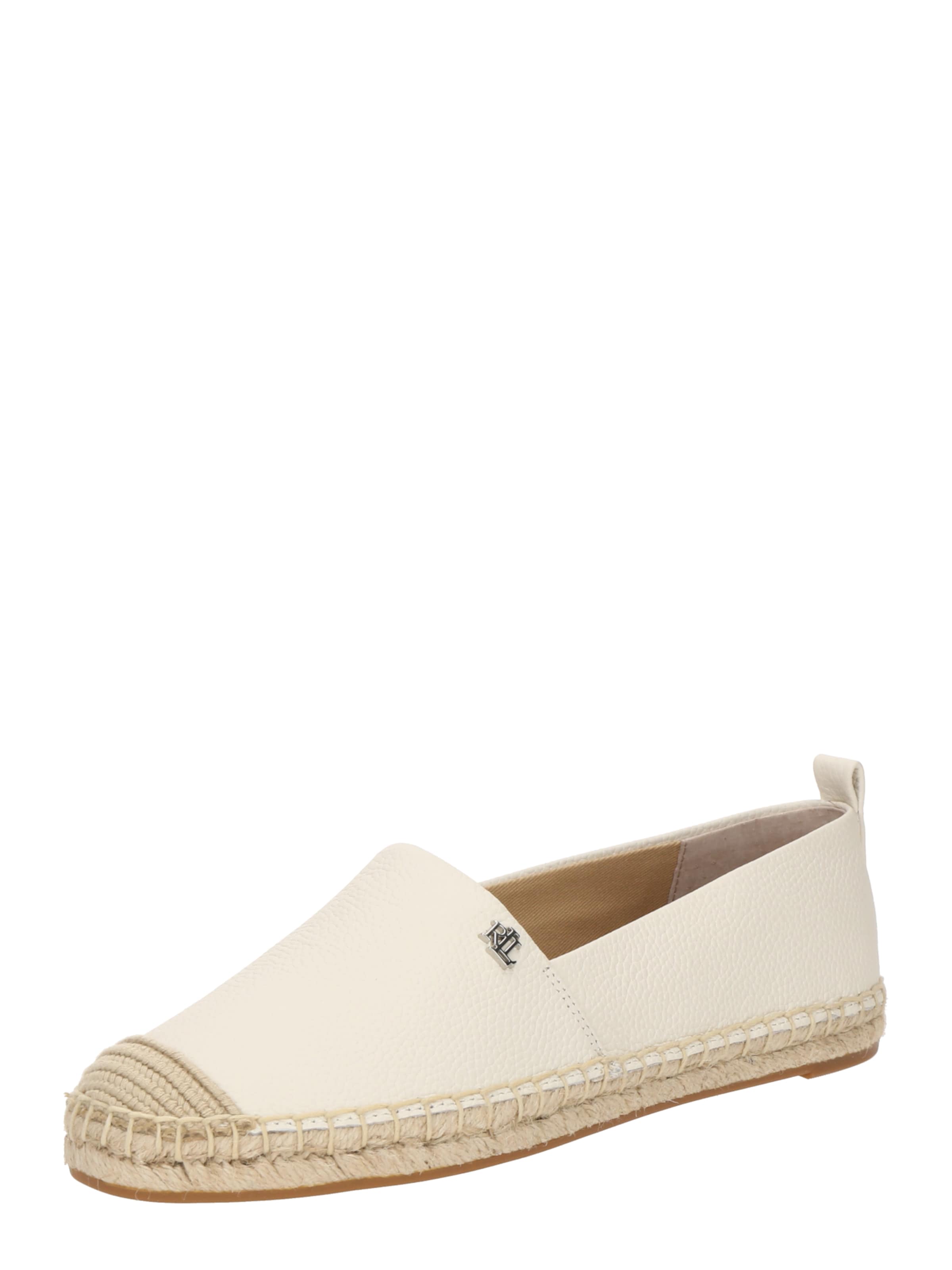 Lauren Ralph Lauren Espadrill i vit: framsida