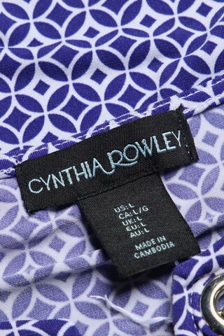 Cynthia Rowley Top & Shirt in L in Blue