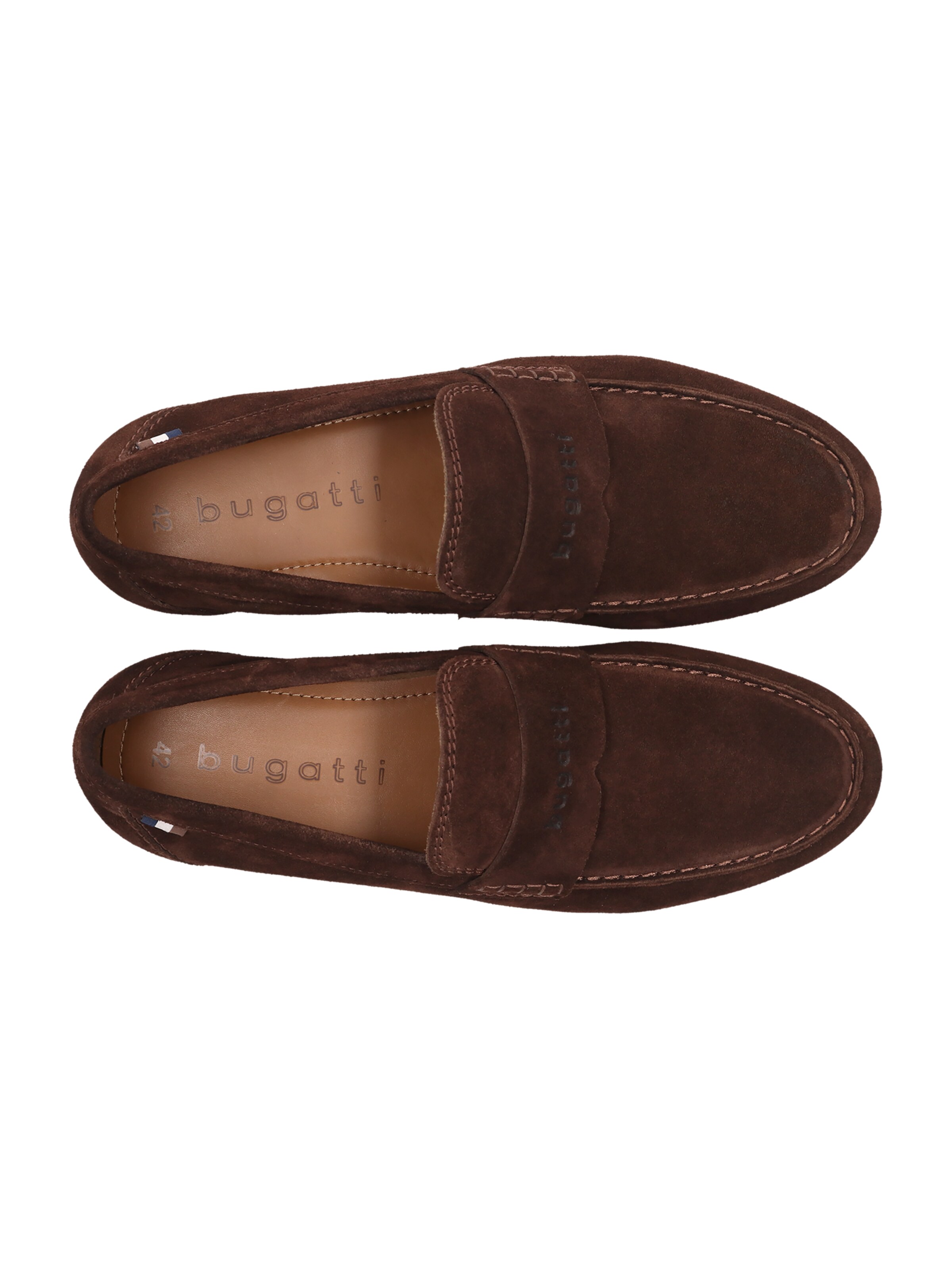 bugatti Мокасини в кафяво