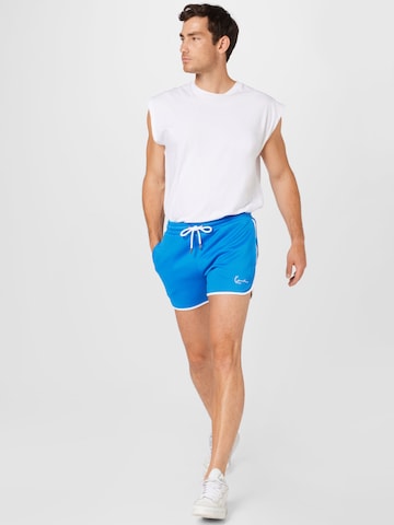 Karl Kani Regular Shorts in Blau