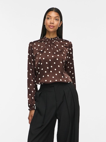 VILA Shirt 'SOFIE' in Brown: front