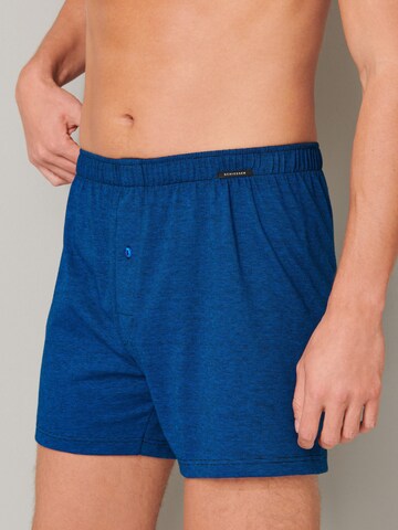 Boxers ' Shorts ' SCHIESSER en bleu : devant
