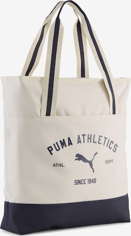 Cabas PUMA en blanc : devant
