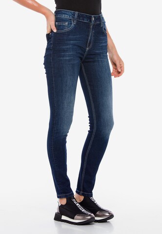 CIPO & BAXX Skinny Jeans in Blau