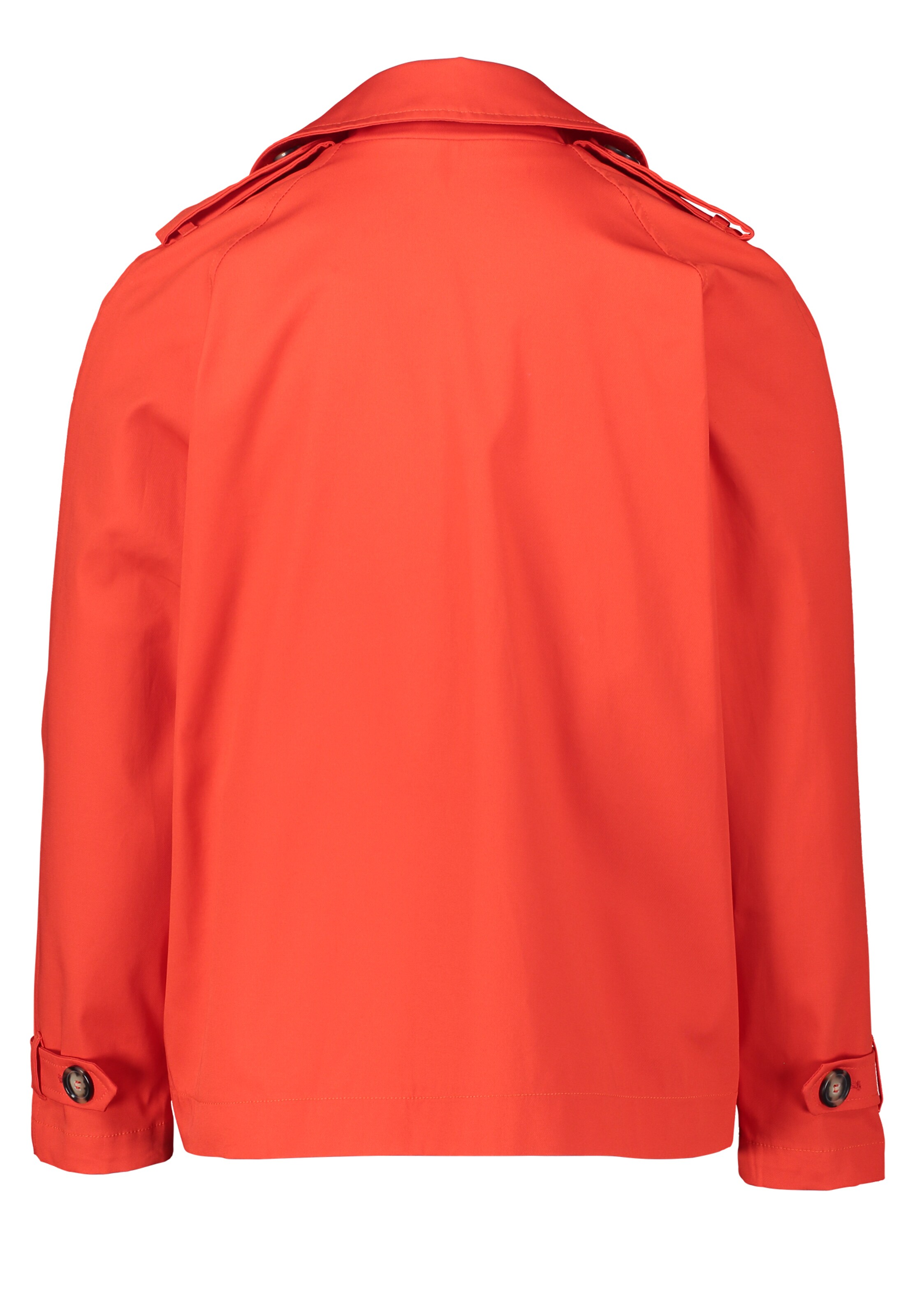 Amber & June Between-Seasons Coat in Red