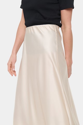 SAINT TROPEZ Nederdel i beige
