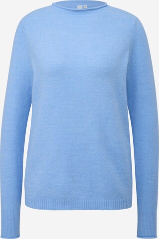 Pullover di QS in blu: frontale