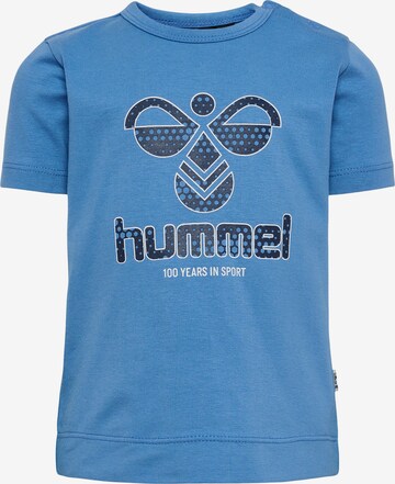 T-Shirt 'Azur' Hummel en bleu : devant