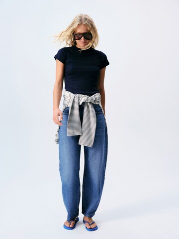 Maglietta di self. in blu