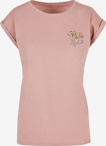 ABSOLUTE CULT T-Shirt 'Tom and Jerry - Frankenstein Jerry' in Pink: predná strana
