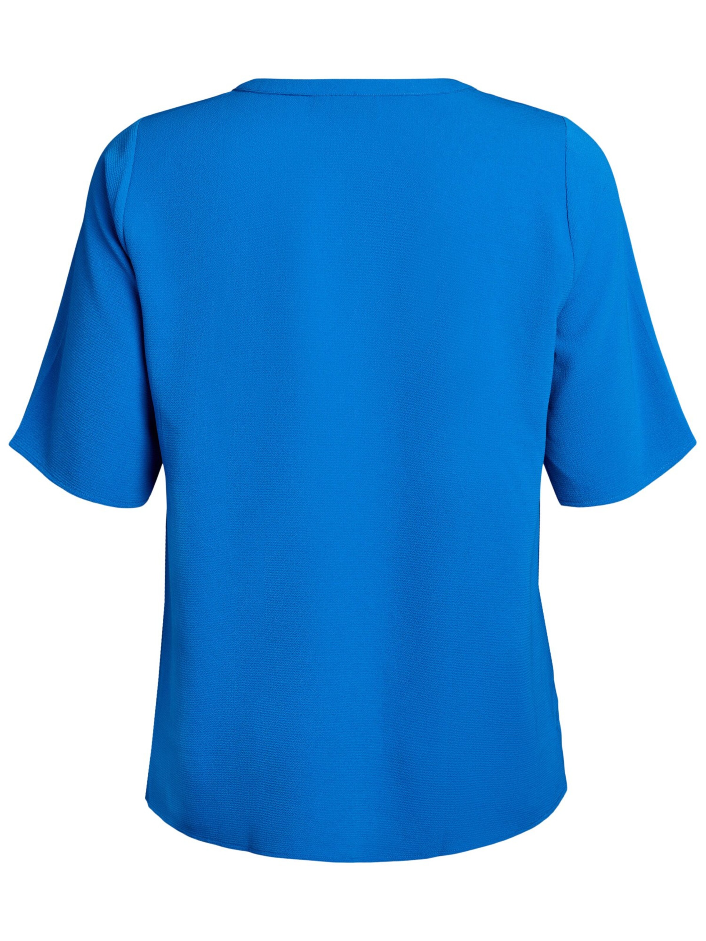 Zizzi Bluse 'VANNI' in Blau