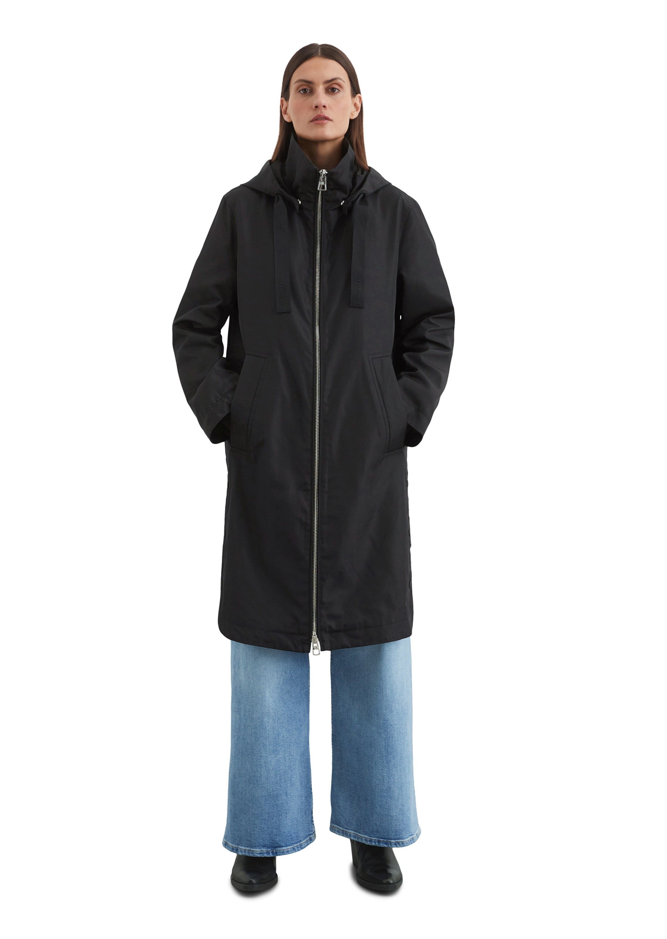 Parka mi-saison Marc O'Polo en noir