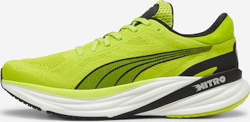 PUMA Running Shoes 'Magnify Nitro 2' in Green: front