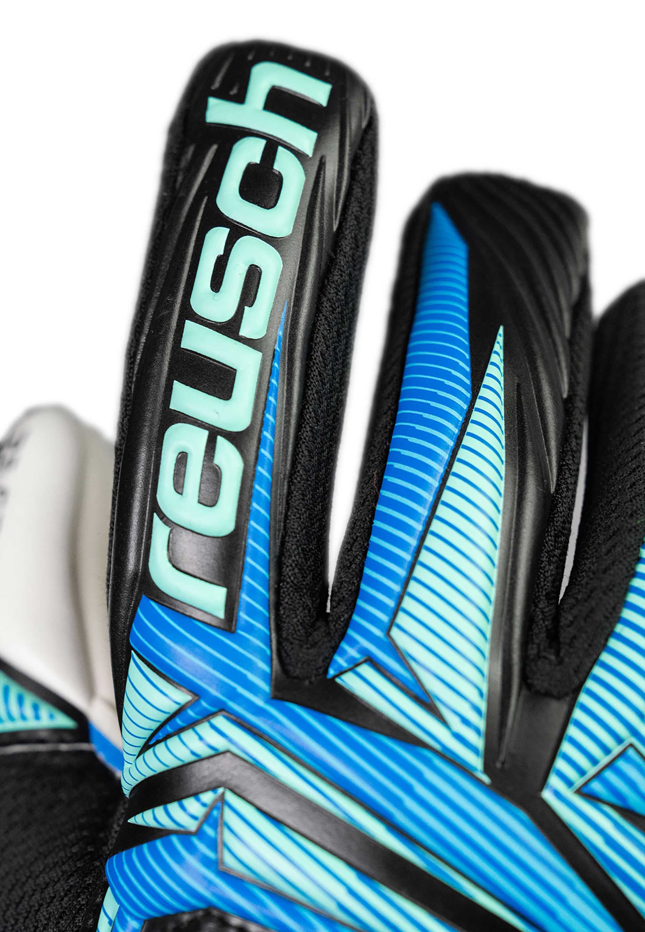 REUSCH Torwarthandschuhe 'Attrakt RE:GRIP NC Junior' in Blau