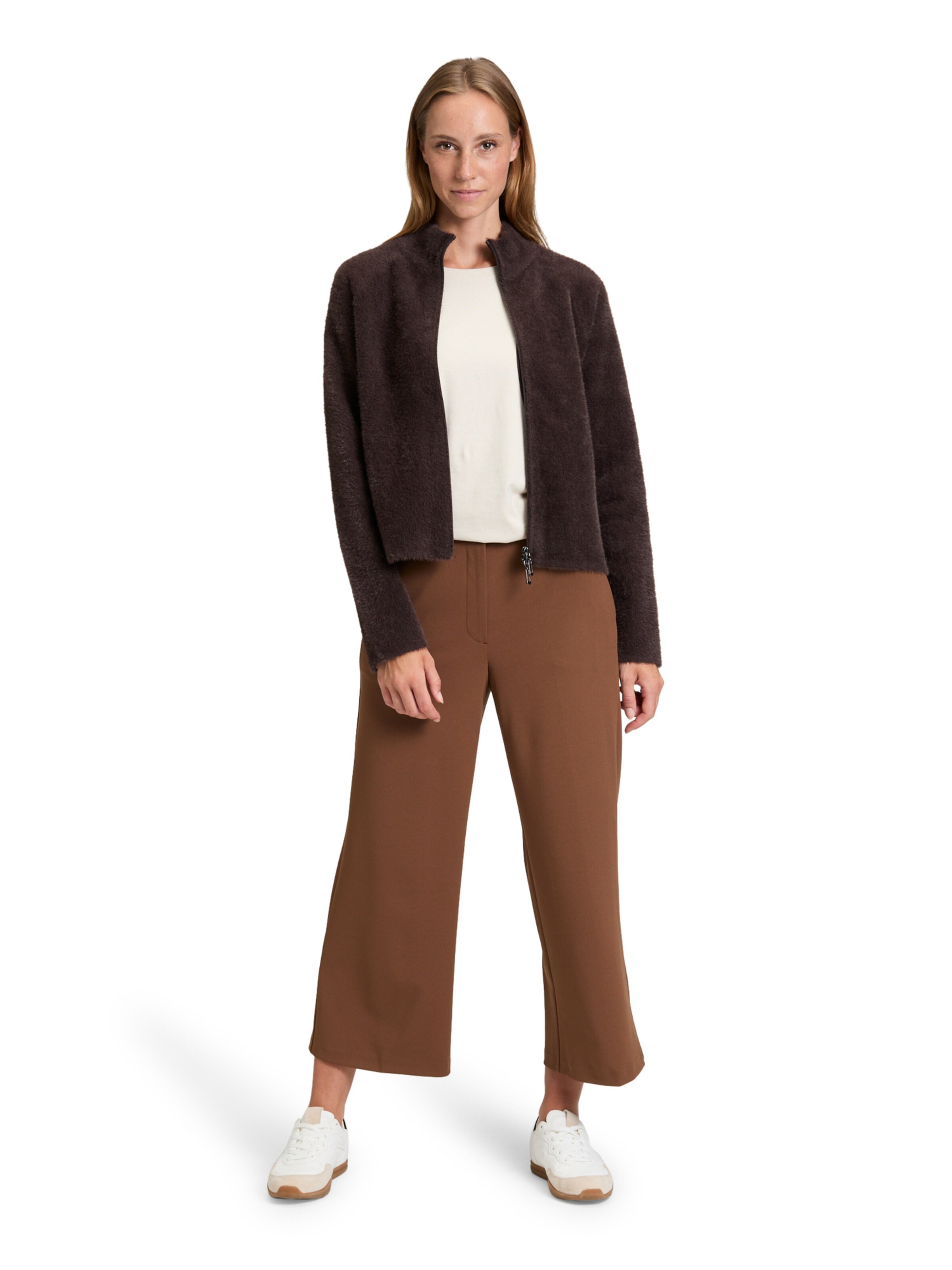 Cardigan Betty Barclay en marron