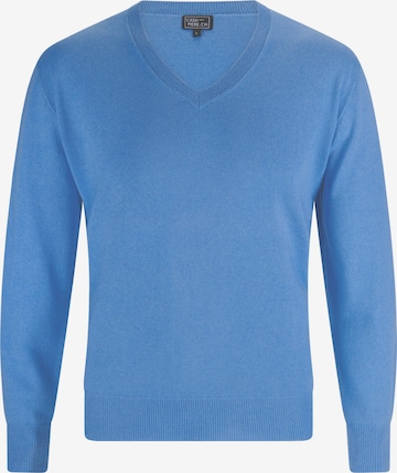 Pull-over CASH-MERE.CH en bleu : devant
