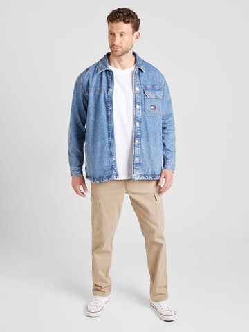 Tommy Jeans Kurtka przejściowa 'ESSENTIAL' w kolorze niebieski
