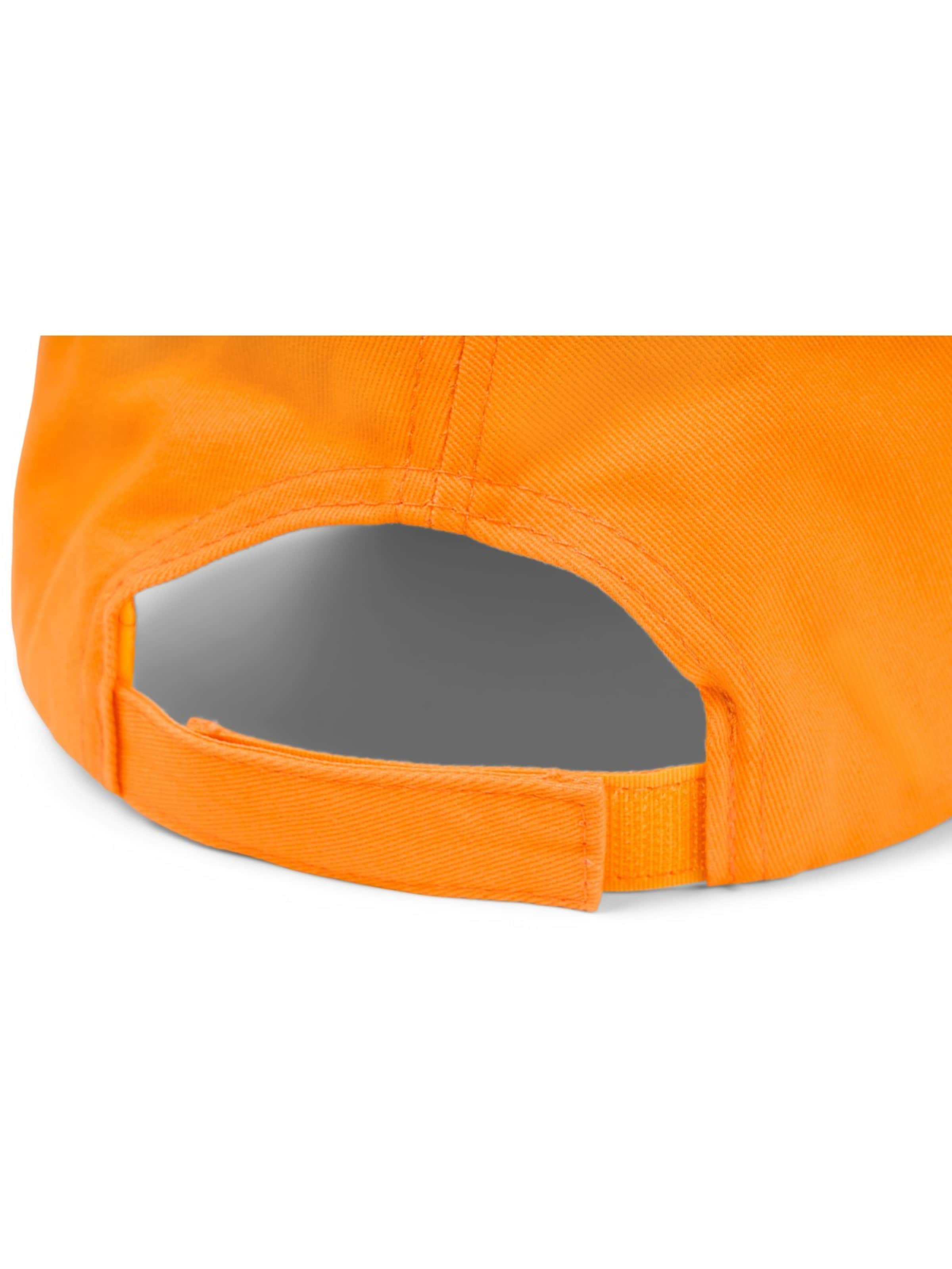 styleBREAKER Cap 'Baseball Cap Einfarbig'‌‌‌‌‌‌ in Orange